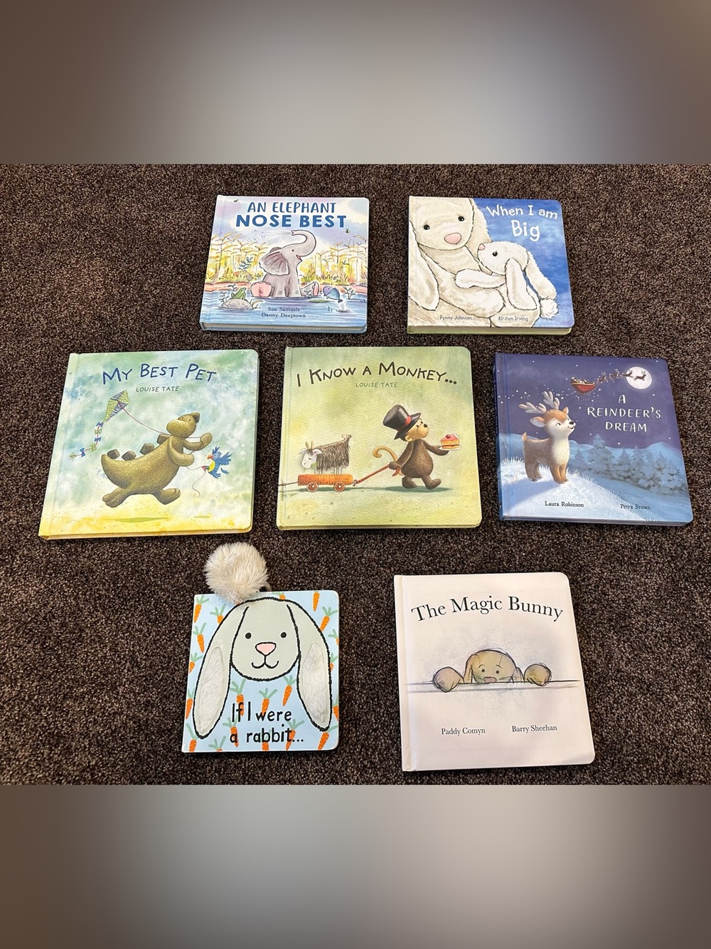 Jellycat Books x 7